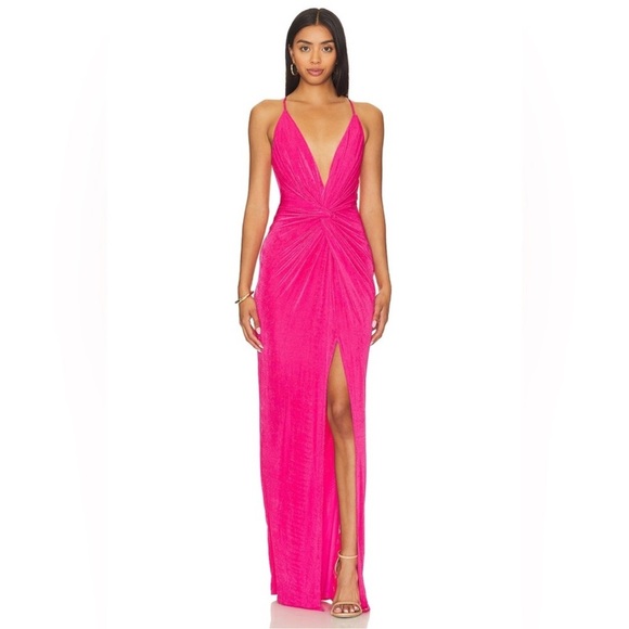 Katie May Pixie Gown in Pink Peacock - Picture 1 of 11